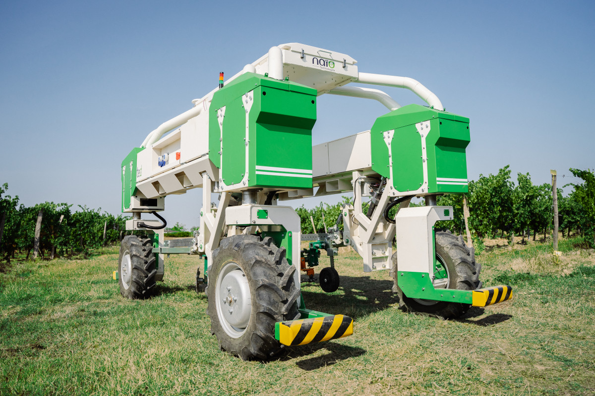 TED – STRADDLING VINEYARD ROBOT